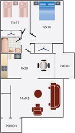 2 BEDROOM